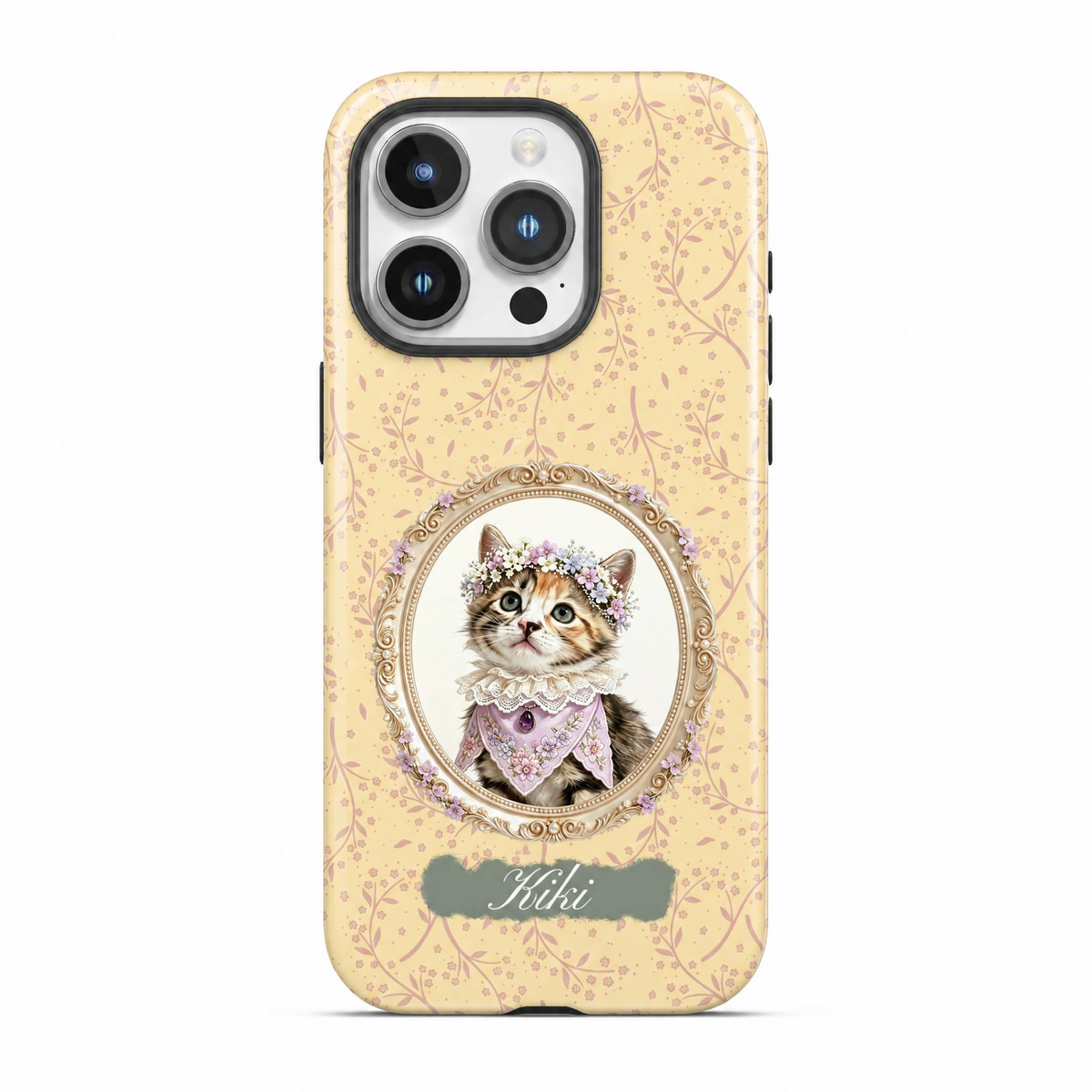 Rococo Series-Custom Pet Portrait Phone Case-MagSafe Compatible