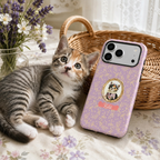 Rococo Series-Custom Pet Portrait Phone Case-MagSafe Compatible