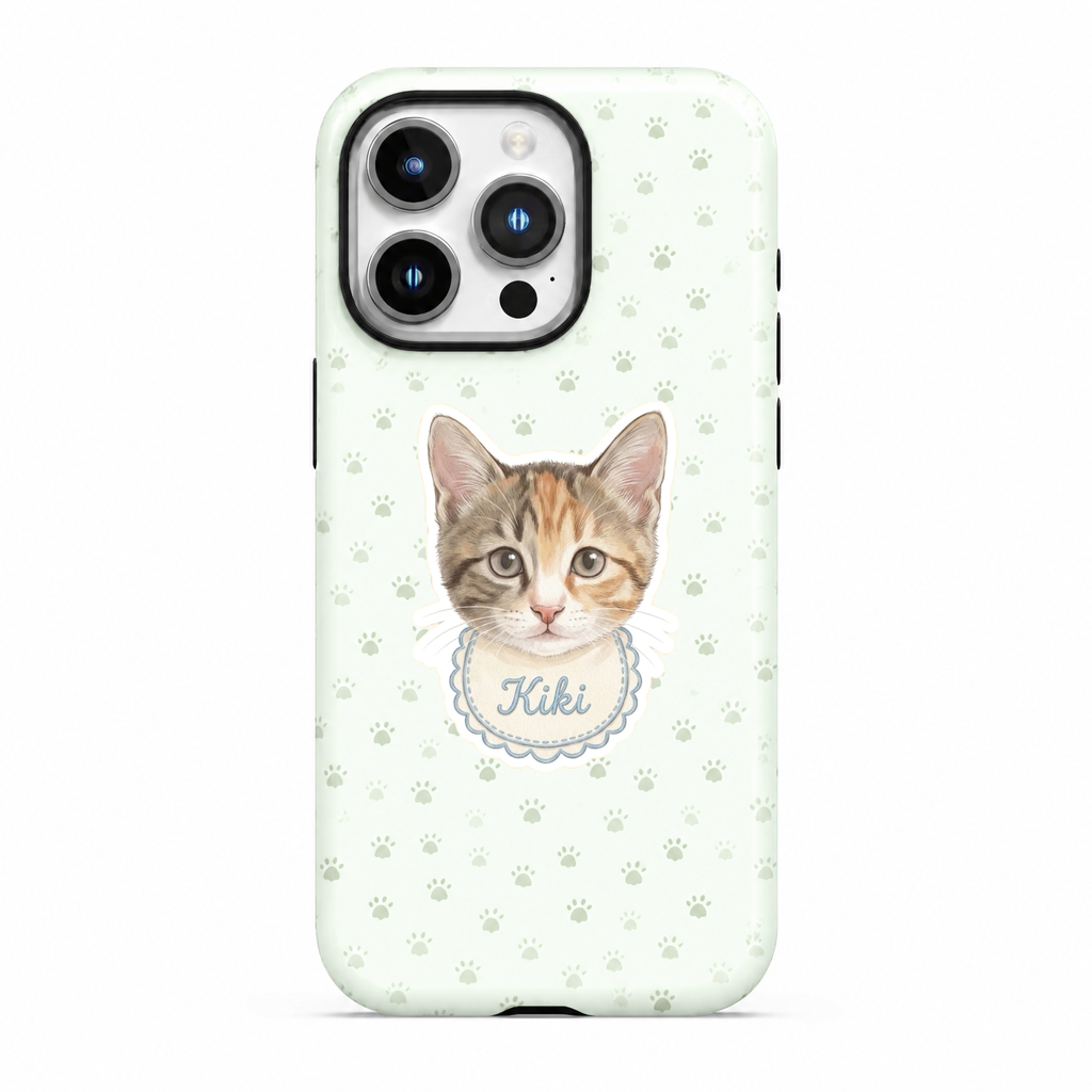 Paw Series | Custom Pet Portrait Phone Case | MagSafe Compatible