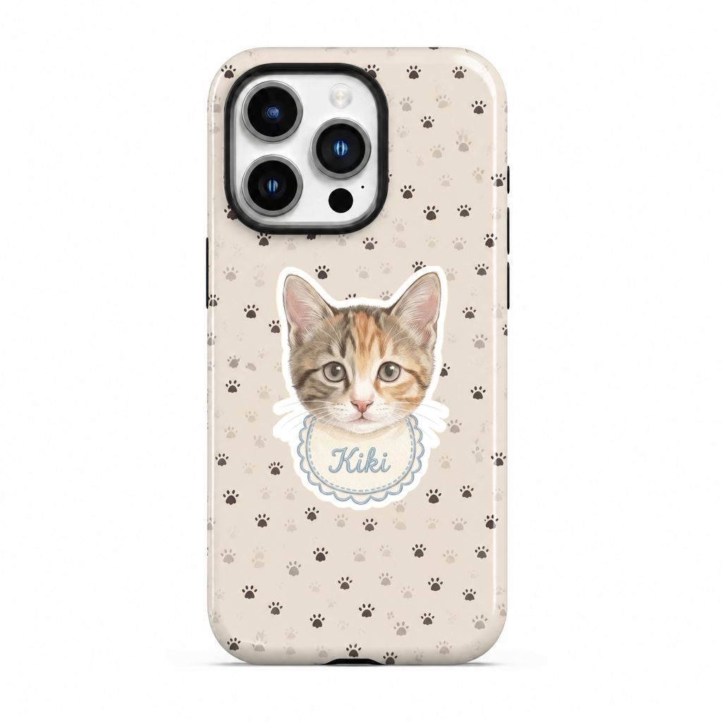 Paw Series | Custom Pet Portrait Phone Case | MagSafe Compatible